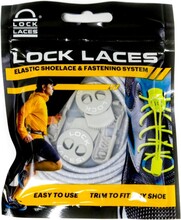 Lock Laces Lock Laces No Tie Shoelaces Cool Grey Skotilbehør OneSize