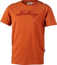 Lundhags Lundhags Juniors' Lundhags Tee Amber T-shirts 110/116