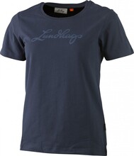 Lundhags Lundhags Women's Lundhags Tee Deep Blue Kortermede trøyer XS
