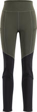 Lundhags Lundhags Women's Fulu Wool Tights Dark Forest Green/Black Friluftsbukser XS