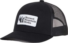 Marmot Marmot Retro Trucker Hat Black/Black Kapser ONE