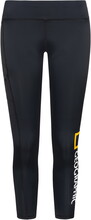 National Geographic National Geographic Women's Tights Big Logo Black Träningsbyxor XS