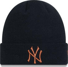 New Era New Era New York Yankees League Essential Cuff Knit Beanie Hat Black Luer OneSize