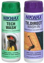 Nikwax Nikwax Duo Pack-Tech Wash/TX.Direct Classicdesertwhite Vask & impregnering OneSize