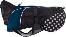 Non-stop Dogwear Non-stop Dogwear Beta Pro Raincoat Black/Blue Hundedekken 24
