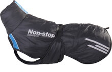 Non-stop Dogwear Non-stop Dogwear Pro Warm Jacket Black/Blue Hundedekken 24