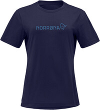 Norrøna Norrøna Women's /29 Cotton Norrøna Viking T-Shirt Indigo Night T-shirts S