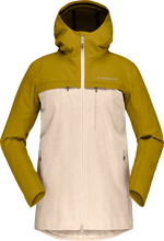 Norrøna Norrøna Women's Svalbard Cotton Jacket Golden Palm/Ecru Uforet friluftsjakker XL