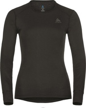 Odlo Odlo Women's Active Warm ECO Baselayer Shirt Black Undertøy overdel L