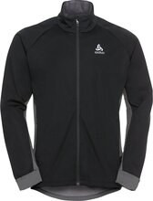 Odlo Odlo Men's Jacket Brensholmen Black/Graphite Grey Treningsjakker fôrede S