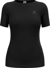 Odlo Odlo Women's The Performance Wool 140 Seamless Base Layer T-Shirt Black Kortermede treningstrøyer S