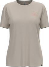 Odlo Odlo Women's Ascent Sun Sea Mountains T-Shirt Silver Cloud Melange T-shirts S