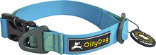 OllyDog OllyDog Flagstaff Collar Sky Bark Hundeseler & hundehalsbånd S