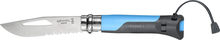 Opinel Opinel Outdoor Knife No8 Blue Knivar 8.5CM