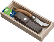 Opinel Opinel Pencil case No08 Mushroom + sheath Oak Wood Kniver 8