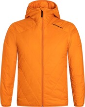 Peak Performance Peak Performance Men's Insulated Hybrid Hood Orange Flare Dunfyllda mellanlagersjackor M