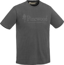 Pinewood Pinewood Men's Outdoor Life T-shirt Dark Anthracite T-shirts XL