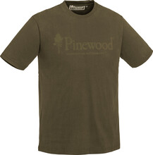 Pinewood Pinewood Men's Outdoor Life T-shirt Hunting Olive T-shirts L