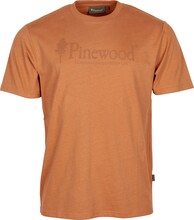 Pinewood Pinewood Men's Outdoor Life T-shirt Light Terracotta T-shirts XL