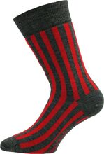 Real Socks Real Socks Lava Flow Red/Grey Hverdagssokker 36-39