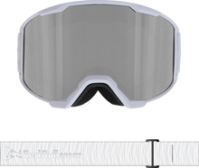 Red Bull SPECT Red Bull SPECT Solo High Contrast White/Smoke/Silver Flash Goggles OneSize