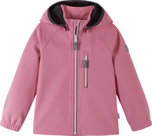 Reima Reima Kids' Softshell Jacket Vantti Sunset Pink Softshelljackor 140 cm