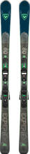 Rossignol Rossignol Men's All Mountain Skis Experience 80 Carbon + Xpress11 GW B83 Black Green Green Alpinskidor 158