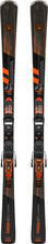 Rossignol Rossignol Men's On Piste Skis Forza 40D V-CA Retail + Xpress 11 GW B83 Black Orange Black/Orange Alpinskidor 157