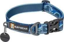 Ruffwear Ruffwear Crag Reflective Dog Collar Midnight Wave Hundeseler & hundehalsbånd 28-36 cm
