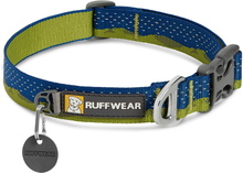 Ruffwear Ruffwear Crag Reflective Dog Collar Green Hills Hundeseler & hundehalsbånd 14-20