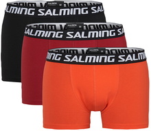 Salming Salming Men's Abisko Boxer 3-Pack Black/Red/Orange Undertøy S