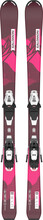 Salomon Salomon Junior Ski Set L Lux S + C5 GW J75 PM Bordeau/Pink Alpinski 100