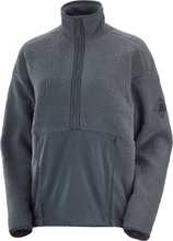 Salomon Salomon Women's Snowshelter Teddy Half Zip Ebony/Heather Mellomlag trøyer M