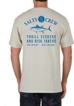 Salty Crew Salty Crew Men's Blue Markets Premium S/S Tee Bone Kortermede trøyer S