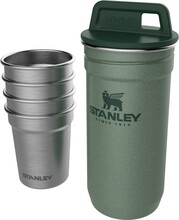 Stanley Stanley Adventure Shot Glass Set Hammertone Green Serveringsutstyr OneSize
