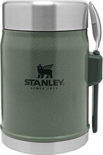 Stanley Stanley The Legendary Food Jar + Spork Hammertone Green Termosar OneSize