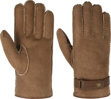 Stetson Stetson Men's Gloves Lambfur/Deerskin Brown Vardagshandskar 10