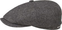 Stetson Stetson Hatteras Wool Mix Flat Cap Grey Kapser S