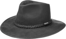 Stetson Stetson Western Buffalo Leather Black Hatter 55/S