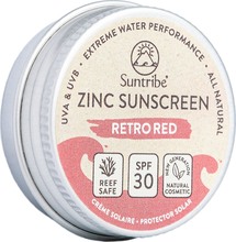 Suntribe Suntribe Mini Natural Mineral Face and Sport Zinc Sunscreen SPF 30 Retro Red Toalettartikler 15 g