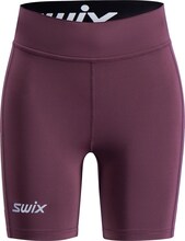 Swix Swix Women's Pace High Waist Half Tights Plum Treningsshorts L