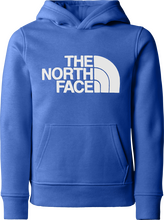 The North Face The North Face Boys' Drew Peak Pullover Hoodie Super Sonic Blue Langermede trøyer XS