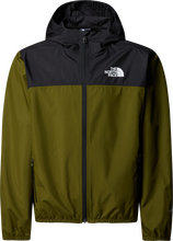 The North Face The North Face Boys' Never Stop Hooded WindWall Jacket Forest Olive Ovadderade vardagsjackor XS