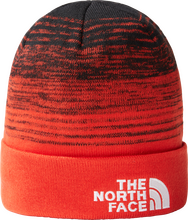 The North Face The North Face Dock Worker Recycled Beanie TNF Black/Fiery Red Luer OneSize