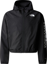 The North Face The North Face Girls' Never Stop Hooded WindWall Jacket TNF Black Ufôrede jakker XL