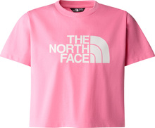 The North Face The North Face Girls' Cropped Easy T-Shirt Gamma Pink T-shirts S