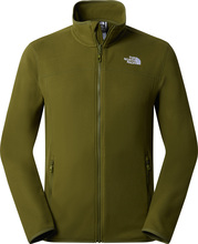 The North Face The North Face Men's 100 Glacier Full-Zip Fleece Forest Olive Mellomlag trøyer XXL