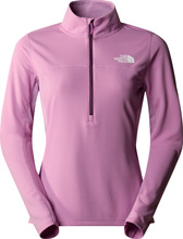 The North Face The North Face Women's Sunriser 1/4 Zip Long-Sleeve Top Mineral Purple/Black Currant Purple Langermede treningstrøyer XS