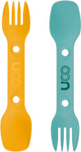 UCO Gear UCO Gear Utility Spork 2-Pack with Cord Gldskyblue Serveringsutstyr OneSize