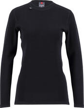 Ulvang Ulvang Women's Comfort 200 Round Neck Black/Black Undertøy overdel XS